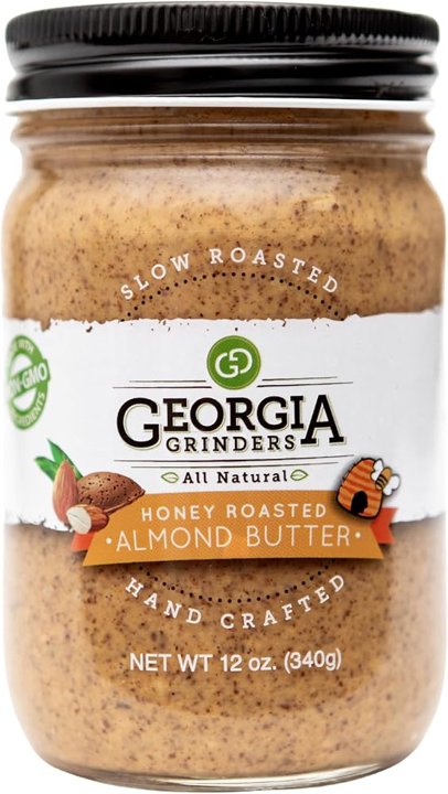 Georgia Grinders Honey Roasted Almond Butter, 12 oz
